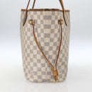 LOUIS VUITTON Damier Azur Neverfull MM Tote Bag N41605 LV Auth BA9303-4