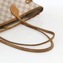 LOUIS VUITTON Damier Azur Neverfull MM Tote Bag N41605 LV Auth BA9303-7