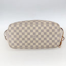 LOUIS VUITTON Damier Azur Neverfull MM Tote Bag N41605 LV Auth BA9303-5