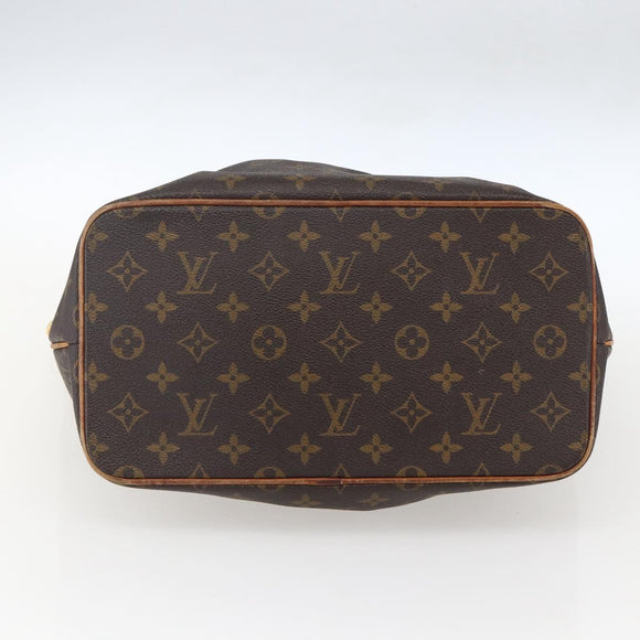 LOUIS VUITTON Monogram Palermo PM Tote Bag M40145 LV Auth BA9304