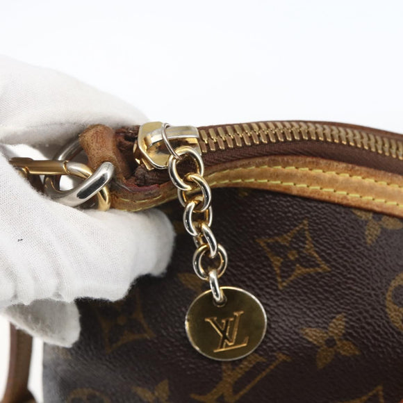 LOUIS VUITTON Monogram Palermo PM Tote Bag M40145 LV Auth BA9304
