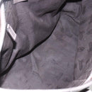 GUCCI GG implementation Tote Bag PVC Silver 211137 Auth BA9306-11