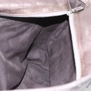 GUCCI GG implementation Tote Bag PVC Silver 211137 Auth BA9306-20