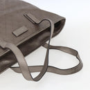 GUCCI GG implementation Tote Bag PVC Silver 211137 Auth BA9306-7