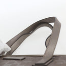 GUCCI GG implementation Tote Bag PVC Silver 211137 Auth BA9306-8