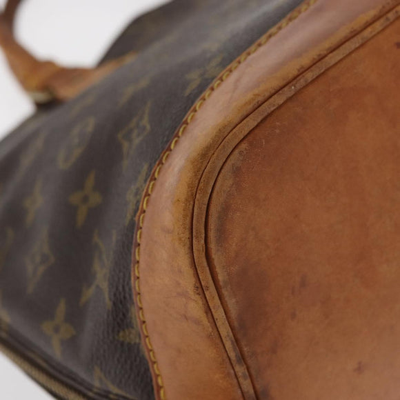 LOUIS VUITTON Monogram Alma Hand Bag M51130 LV Auth BA9322