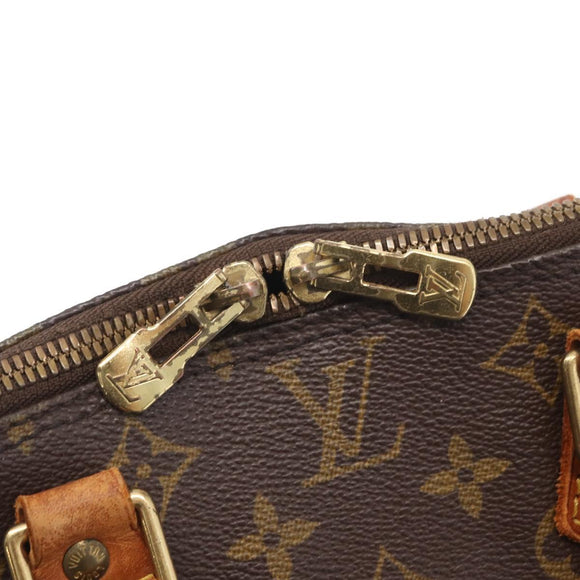 LOUIS VUITTON Monogram Alma Hand Bag M51130 LV Auth BA9322