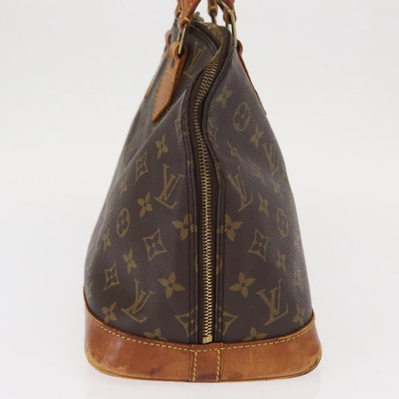 LOUIS VUITTON Monogram Alma Hand Bag M51130 LV Auth BA9322