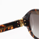 LOUIS VUITTON Supson Oversized Sunglasses plastic Brown LV Auth BA9323-10