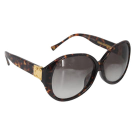 LOUIS VUITTON Supson Oversized Sunglasses plastic Brown LV Auth BA9323