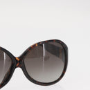 LOUIS VUITTON Supson Oversized Sunglasses plastic Brown LV Auth BA9323-4