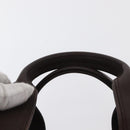 HERMES Acape Luco PM Hand Bag Nylon Dark Brown Auth BA9324-8