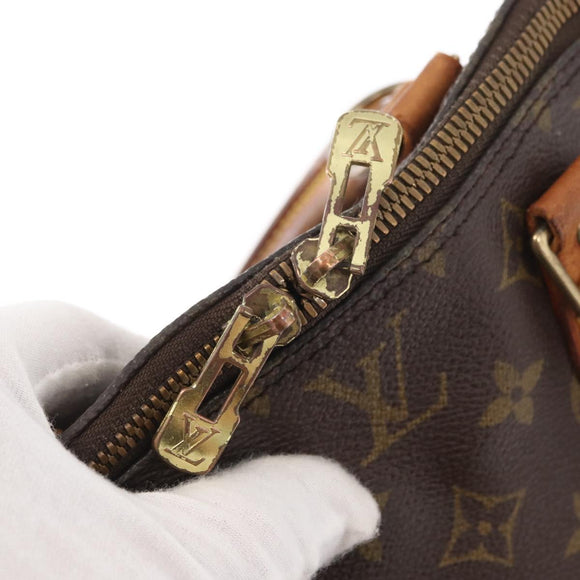 LOUIS VUITTON Monogram Alma Hand Bag M51130 LV Auth BA9326