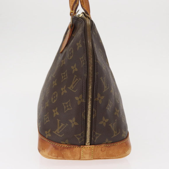 LOUIS VUITTON Monogram Alma Hand Bag M51130 LV Auth BA9326