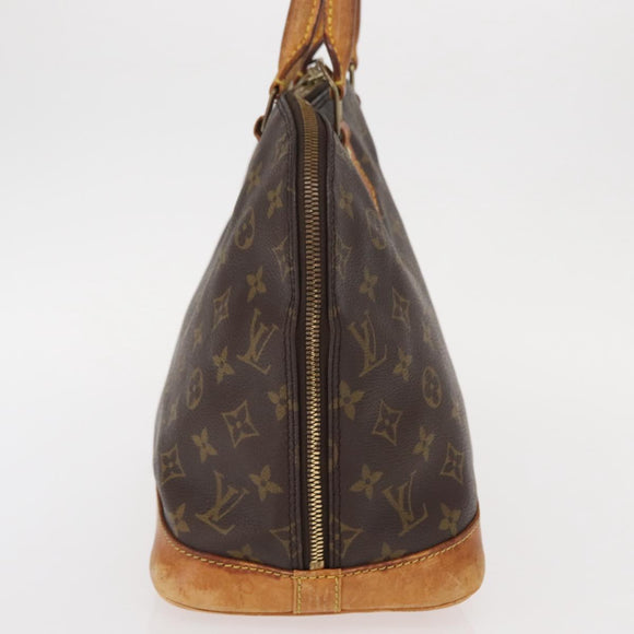 LOUIS VUITTON Monogram Alma Hand Bag M51130 LV Auth BA9326