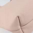 Salvatore Ferragamo Gancini Tote Bag Leather Pink Gold Auth BA9328-12