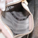 Salvatore Ferragamo Gancini Tote Bag Leather Pink Gold Auth BA9328-21