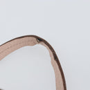 Salvatore Ferragamo Gancini Tote Bag Leather Pink Gold Auth BA9328-9