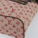 LOUIS VUITTON Monogram Mini Lucille PM Hand Bag Red M92678 LV Auth BA9329-9