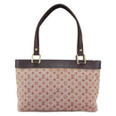 LOUIS VUITTON Monogram Mini Lucille PM Hand Bag Red M92678 LV Auth BA9329-2