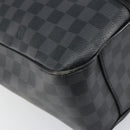 LOUIS VUITTON Damier Graphite Tadao Shoulder Bag 2way N51192 LV Auth BA9332-17