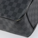 LOUIS VUITTON Damier Graphite Tadao Shoulder Bag 2way N51192 LV Auth BA9332-9
