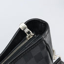 LOUIS VUITTON Damier Graphite Tadao Shoulder Bag 2way N51192 LV Auth BA9332-10