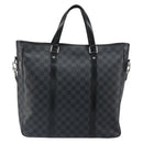 LOUIS VUITTON Damier Graphite Tadao Shoulder Bag 2way N51192 LV Auth BA9332-13
