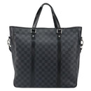 LOUIS VUITTON Damier Graphite Tadao Shoulder Bag 2way N51192 LV Auth BA9332-2