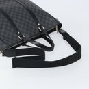 LOUIS VUITTON Damier Graphite Tadao Shoulder Bag 2way N51192 LV Auth BA9332-8