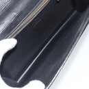 LOUIS VUITTON Epi Serie Dragonne Clutch Bag Black Noir M52612 LV Auth BA9336-10