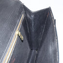 LOUIS VUITTON Epi Serie Dragonne Clutch Bag Black Noir M52612 LV Auth BA9336-20