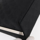Salvatore Ferragamo Shoulder Bag Canvas Black Silver Auth BA9340-10