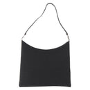 Salvatore Ferragamo Shoulder Bag Canvas Black Silver Auth BA9340-3