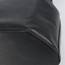 LOUIS VUITTON Epi Sac Depaule GM Shoulder Bag Black M80155 LV Auth BA9342-9