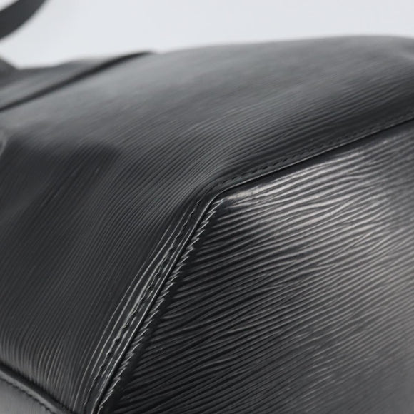 LOUIS VUITTON Epi Sac Depaule GM Schoudertas Zwart M80155 LV Auth BA9342