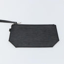 LOUIS VUITTON Epi Sac Depaule GM Shoulder Bag Black M80155 LV Auth BA9342-19