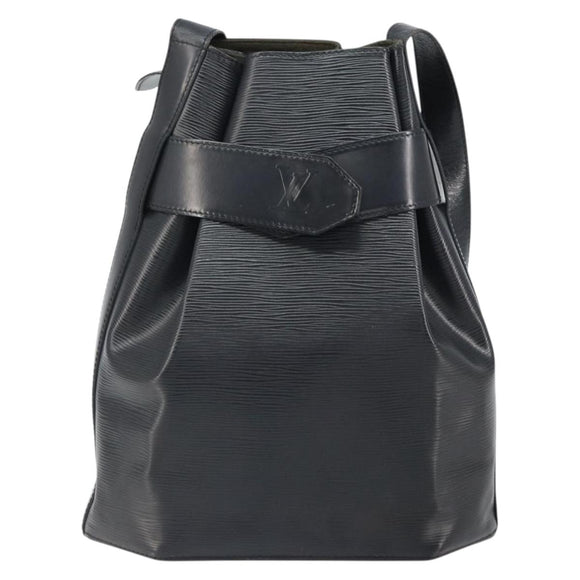 LOUIS VUITTON Epi Sac Depaule GM Schoudertas Zwart M80155 LV Auth BA9342
