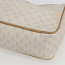 GUCCI Micro GG Canvas Web Sherry Line Clutch Bag White 014 904 0018 Auth BA9347-15