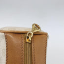 GUCCI Micro GG Canvas Web Sherry Line Clutch Bag White 014 904 0018 Auth BA9347-9