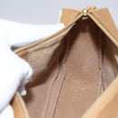 GUCCI Micro GG Canvas Web Sherry Line Clutch Bag White 014 904 0018 Auth BA9347-17