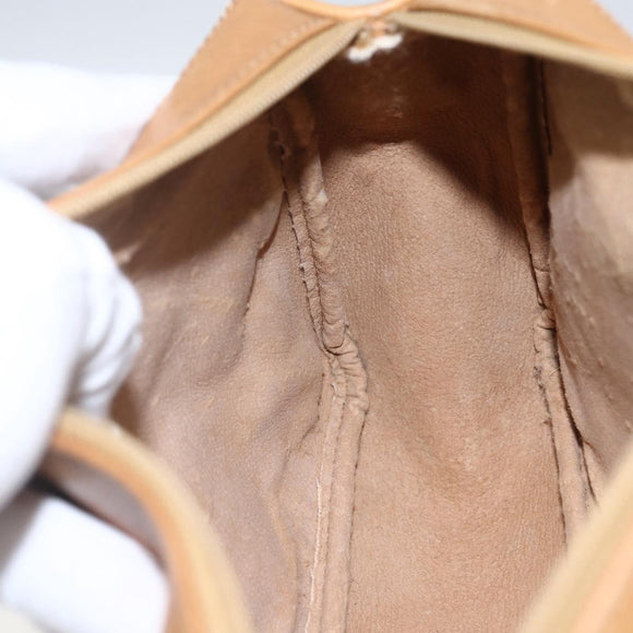 GUCCI Micro GG Canvas Web Sherry Line Clutch Bag White 014 904 0018 Auth BA9347