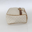 GUCCI Micro GG Canvas Web Sherry Line Clutch Bag White 014 904 0018 Auth BA9347-4