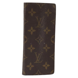 LOUIS VUITTON Monogram Etui Lunette Simple Glasses Case M62962 LV Auth BA9349