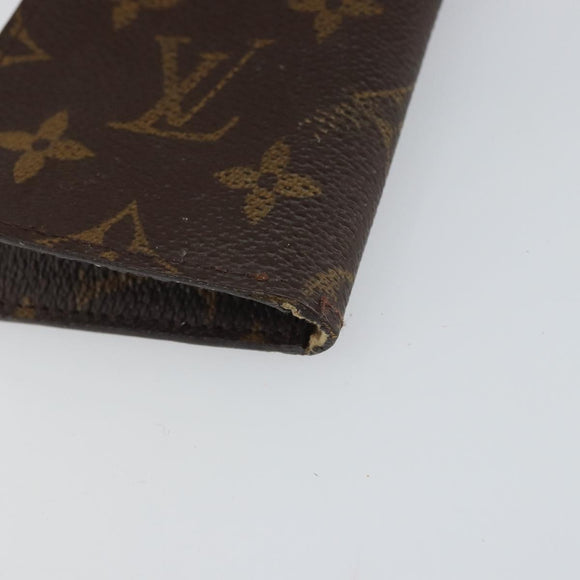 LOUIS VUITTON Monogram Etui Lunette Simple Glasses Case M62962 LV Auth BA9349