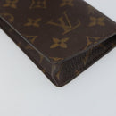 LOUIS VUITTON Monogram Etui Lunette Simple Glasses Case M62962 LV Auth BA9349-11