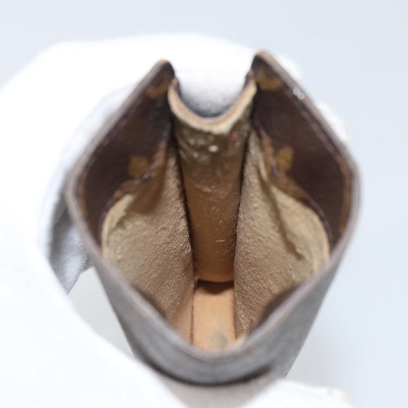 LOUIS VUITTON Monogram Etui Lunette Simple Glasses Case M62962 LV Auth BA9349