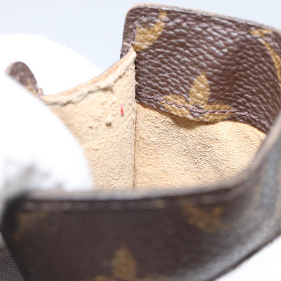 LOUIS VUITTON Monogram Etui Lunette Simple Glasses Case M62962 LV Auth BA9349