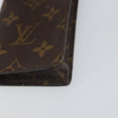 LOUIS VUITTON Monogram Etui Lunette Simple Glasses Case M62962 LV Auth BA9349-8
