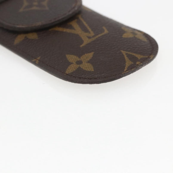LOUIS VUITTON Monogram Etui Stilo Pen Case M62990 LV Auth BA9350
